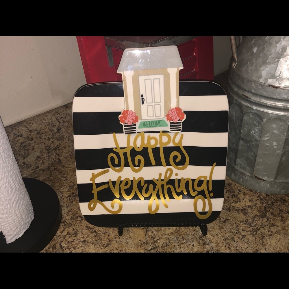 Happy everything mini platter